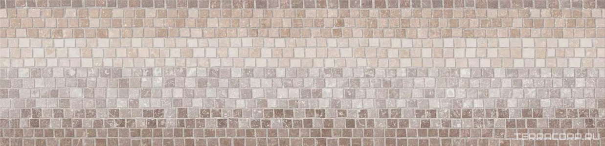 Керамическая плитка Kerama Marazzi Касабланка Бордюр  матовый обрезной 60x14,5x0,9 Комбинированный 