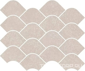 Декор Касабланка наборный серый светлый матовый обрезной 30x25x0,9