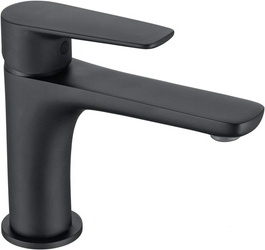 Смеситель для раковины, без д/к, (цв.черный матовый), Eclipse ZZ