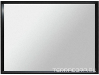 Зеркало 1000х750мм с LED-посветкой, сенс.выключателем, (цв.черный браш.),  ZZ Allen Brau Reality 1.32020.BB