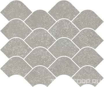 Керамическая плитка Kerama Marazzi Касабланка Декор  наборный серый матовый обрезной 30x25x0,9 Серый 