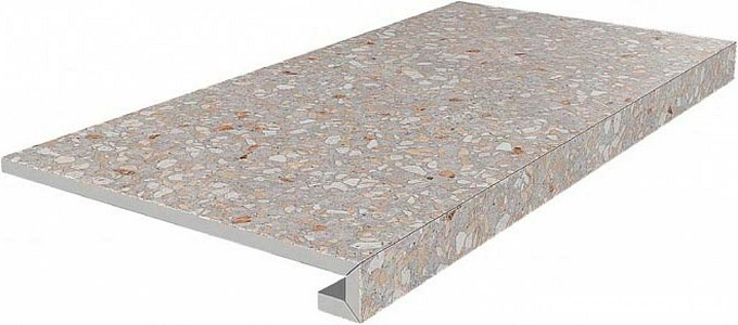 Ступени Kerama Marazzi Терраццо Ступень клееная  беж 33x60 Бежевый 