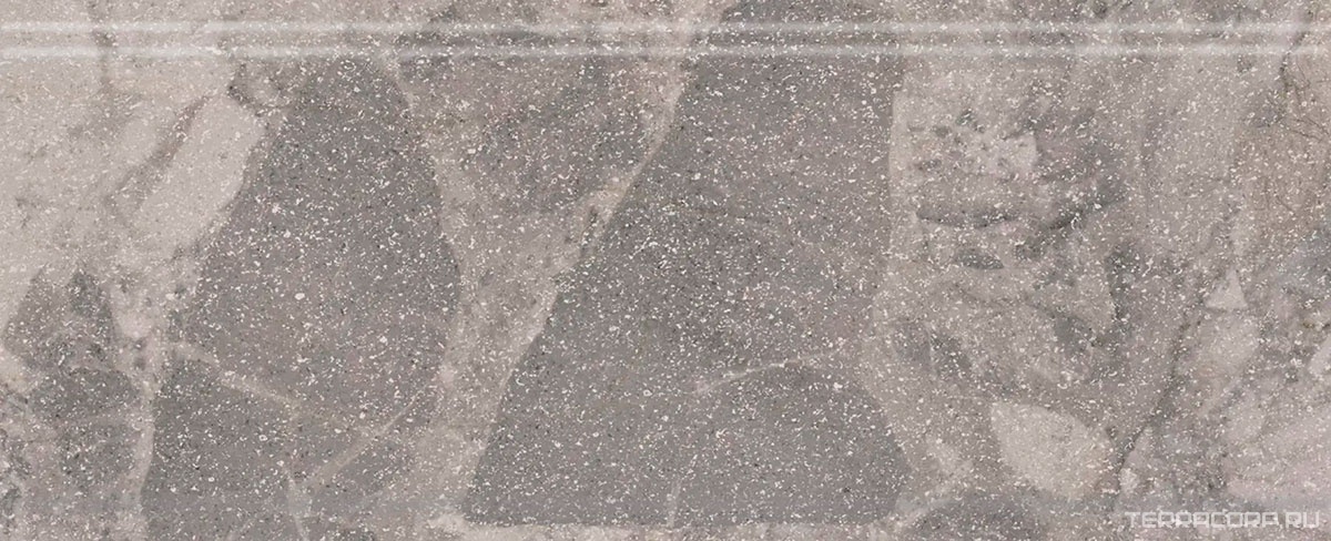 Керамическая плитка Kerama Marazzi Рабат Бордюр Стоун серый матовый обрезной 30x12x1,3 Серый, фото 7
