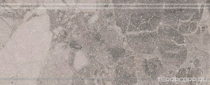 Керамическая плитка Kerama Marazzi Рабат Бордюр  Стоун серый матовый обрезной 30x12x1,3 Серый 