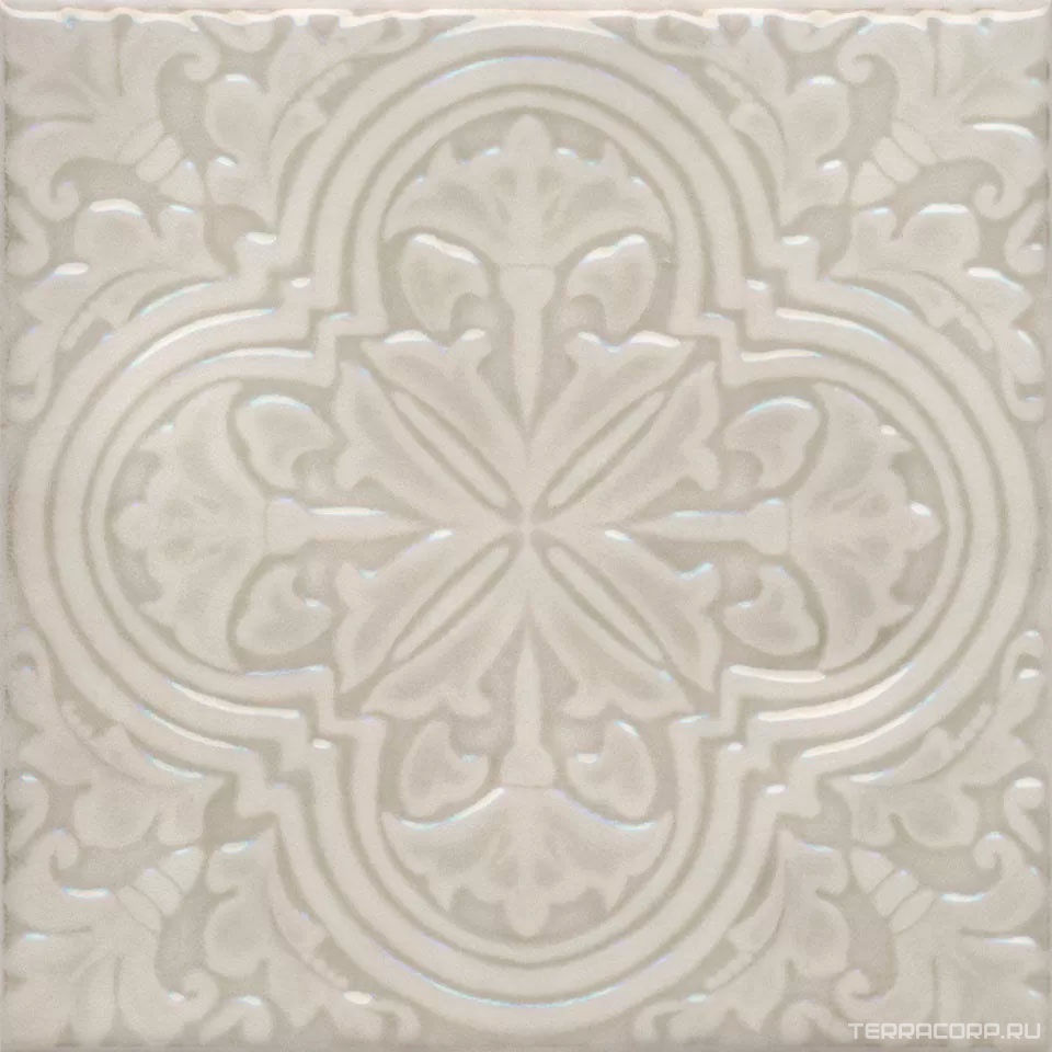 Керамическая плитка Kerama Marazzi Фес Декор бежевый светлый глянцевый 15x15x0,77 Бежевый, фото 7