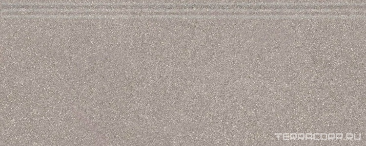 Керамическая плитка Kerama Marazzi Рабат Плинтус  серый матовый обрезной 30x12x1,3 Серый 