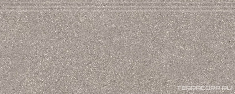 Керамическая плитка Kerama Marazzi Рабат Плинтус  серый матовый обрезной 30x12x1,3 Серый 