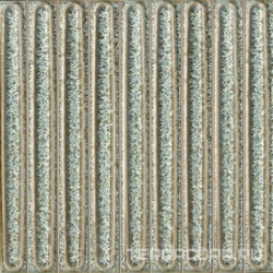 Декор чипсет Далия зелёный светлый глянцевый 20x20x0,95