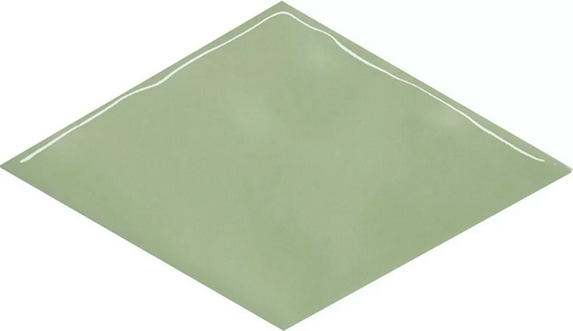 Керамическая плитка Kerama Marazzi Риад Декор  зелёный светлый глянцевый 13,5x7,8x0,9 Зеленый 