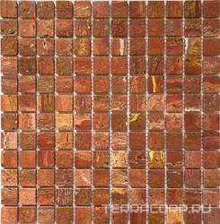 Мозаика из камня на сетке М20-417 -W ZZ 30.5x30.5