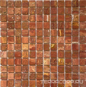 Мозаика Спектр-М Натуральный камень Мозаика из камня на сетке М20-417 -W 30.5x30.5 Комбинированный 