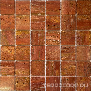 Мозаика Спектр-М Натуральный камень Мозаика из камня на сетке М20-418-Р 30.5x30.5 Комбинированный 