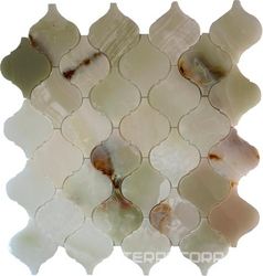 Мозаика из камня на сетке М20-425-Р ZZ 29.5x30.5