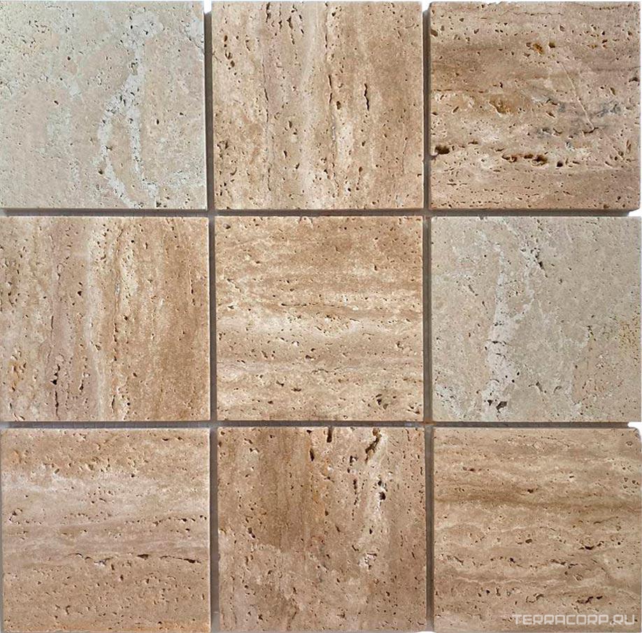 Мозаика Спектр-М Натуральный камень Мозаика из камня на сетке М20-433-Т 30x30 Комбинированный, фото 3