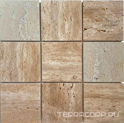 Мозаика из камня на сетке М20-433-Т ZZ 30x30