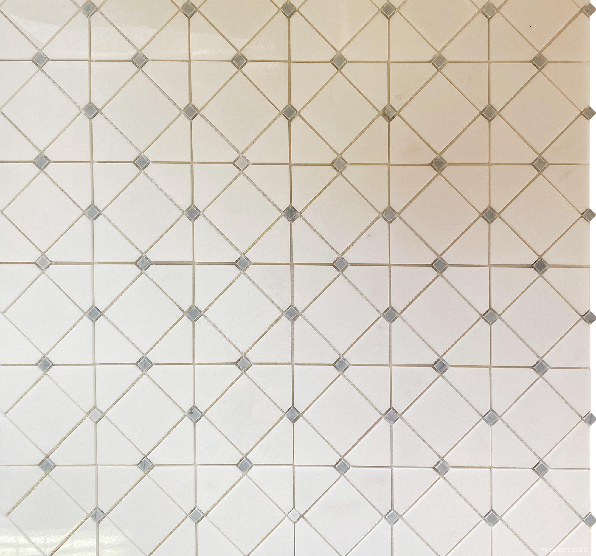 Мозаика Спектр-М Натуральный камень Мозаика из камня на сетке М20-429-Р 30x30 Комбинированный, фото 3