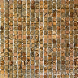 Мозаика Спектр-М Натуральный камень Мозаика из камня на сетке М20-408-Р 30.5x30.5 Комбинированный 