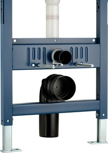 Инсталляция для подвесного унитаза, 500хh1145мм, со смывным бачком, фронт.управлен., смыв пневматический, крепёж в компл, без кнопки смыва, W&W ZZ Wonzon & Woghand Универсал WW-TI743A-H