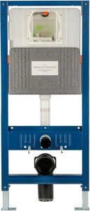 Инсталляция для подвесного унитаза, 500хh1145мм, со смывным бачком, фронт.управлен., смыв пневматический, крепёж в компл, без кнопки смыва, W&W ZZ Wonzon & Woghand Универсал WW-TI743A-H