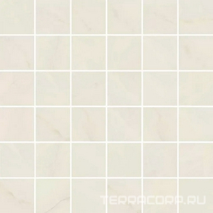 Керамическая плитка Kerama Marazzi Махкама Декор  мозаичный бежевый светлый глянцевый обрезной 30x30x0,9 Бежевый 