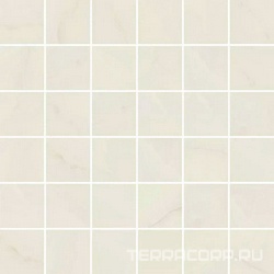 Декор Махкама мозаичный бежевый светлый глянцевый обрезной 30x30x0,9