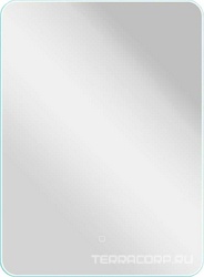 Зеркало 550x800х30мм, с встроенным по периметру светильником, сенсорным выключателем и диммером, Vincea ZZ