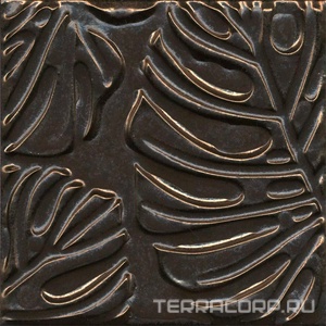 Керамическая плитка Kerama Marazzi Агдаль Декор  2 металл матовый структура 15x15x0,9 Бронзовый 