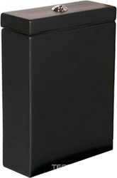 Бачок для унитаза моноблока, БЕЗ механизма смыва, (цв.черный матовый), Tribeca ZZ