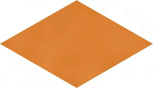 Керамическая плитка Kerama Marazzi Риад Декор  оранжевый глянцевый 13,5x7,8x0,9 Оранжевый 