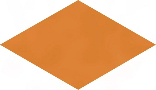 Керамическая плитка Kerama Marazzi Риад Декор  оранжевый глянцевый 13,5x7,8x0,9 Оранжевый 