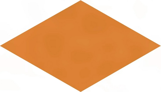 Керамическая плитка Kerama Marazzi Риад Декор  оранжевый глянцевый 13,5x7,8x0,9 Оранжевый 