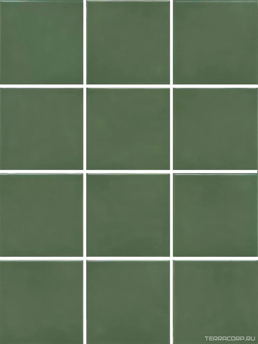 Керамическая плитка Kerama Marazzi Бахия зелёный глянцевый 29,8х39,8 из 12 частей 9,8x9,8x0,7 Зеленый, фото 7