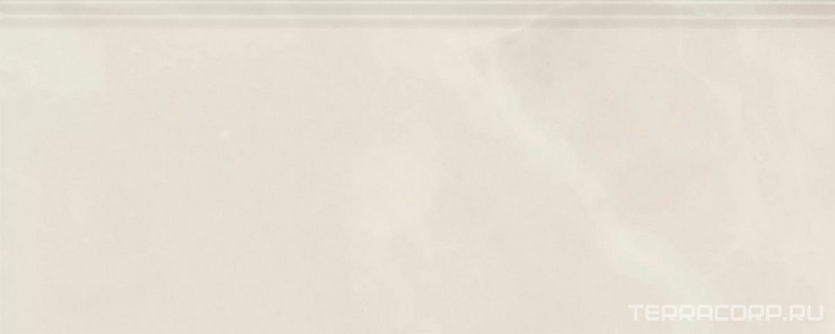 Керамическая плитка Kerama Marazzi Махкама Плинтус  бежевый светлый глянцевый обрезной 30x12x1,3 Бежевый 