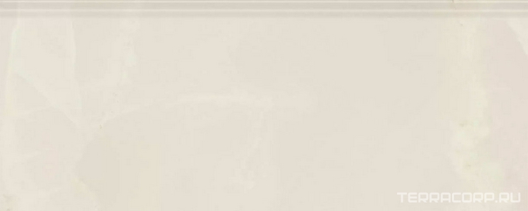 Керамическая плитка Kerama Marazzi Махкама Плинтус  бежевый светлый глянцевый обрезной 30x12x1,3 Бежевый 