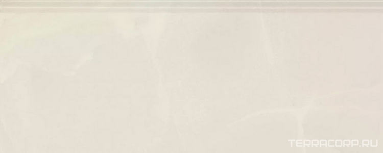 Керамическая плитка Kerama Marazzi Махкама Плинтус  бежевый светлый глянцевый обрезной 30x12x1,3 Бежевый 