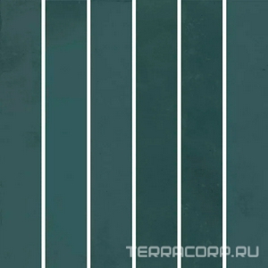 Керамическая плитка Kerama Marazzi Фес Декор  мозаичный бирюзовый тёмный глянцевый 15x15x0,77 Бирюзовый 