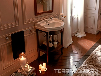 Раковина 69х52см, с 1 отв.д/смесит., (без крепл.),  Kerasan Retro 1046 01