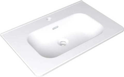 Раковина 70x46cм, с 1 отв.д/смесит., с переливом, (керамика, цв.белый),  ZZ Jorno Chiara luce Stur.08.80/W/JR