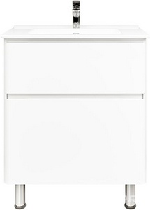 Тумба под раковину напольная с 2 выдвиж ящиками, 71х46хh85см, без раковины, (цв.белый), Chiara luce ZZ