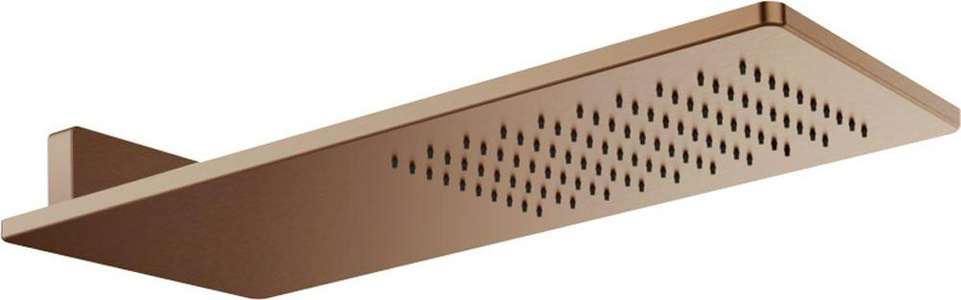 Душ верхний, стационарный, настенный, 550х200мм, (цв.Copper Br. PVD), Gessi ZZ Gessi Универсал 33095 708