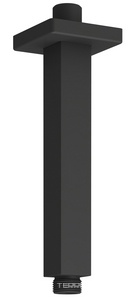 Потолочный излив для душа Elbe, цв. черный ZZ Wasserkraft elbe A152