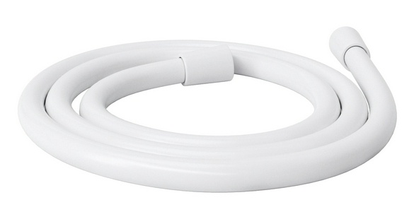 Шланг для душа 150см, (цв.белый),  ZZ Wasserkraft Mindel A156