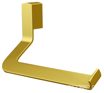 Держатель туалетной бумаги открытый, цвет золото ZZ Wasserkraft Sauer K-7996