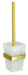 Щетка для унитаза подвесная, цвет золото ZZ