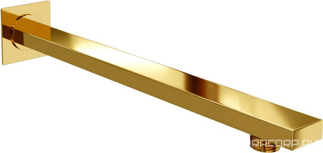 Кронштейн для верхнего душа 38.6x6.2 см, цв. золото глянец ZZ Wasserkraft Sauer A183