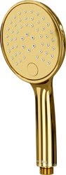 Лейка ручная для душа, 3-функциональная, цв. золото глянец, ZZ