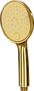 Лейка ручная для душа, 3-функциональная, цв. золото глянец, ZZ Wasserkraft Sauer A207