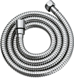 Шланг для душа 150 см, металл.оплетка, цв.хром ZZ