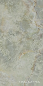 Керамическая плитка Kerama Marazzi Сен-тропе Сен-Тропе зелёный светлый глянцевый обрезной 60x119,5x0,9 Зеленый 