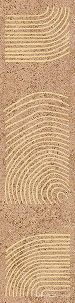 Бордюр оранжевый светлый матовый обрезной 30x7,2x0,9 Kerama Marazzi Руссильон Оранжевый, фото 6